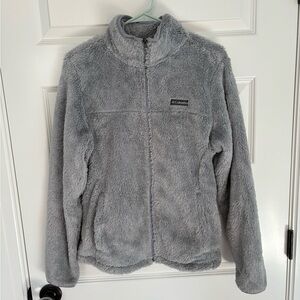 Columbia Soft Gray Sherpa Jacket